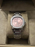 Burberry The Britain Pink Dial Silver Steel Strap Watch for Women - BBY1704 Buy Now By Burberry