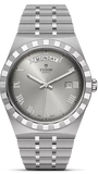 Tudor Royal Day Date Diamonds Automatic Silver Dial Silver Steel Strap Watch for Men - M28600-0002 Buy Now By Tudor
