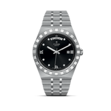 Tudor Royal Automatic Diamonds Black Dial Silver Steel Strap Watch for Men - M28600-0004 Buy Now By Tudor