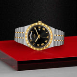 Tudor Royal Automatic Black Dial Two Tone Steel Strap Watch for Men - M28603-0003