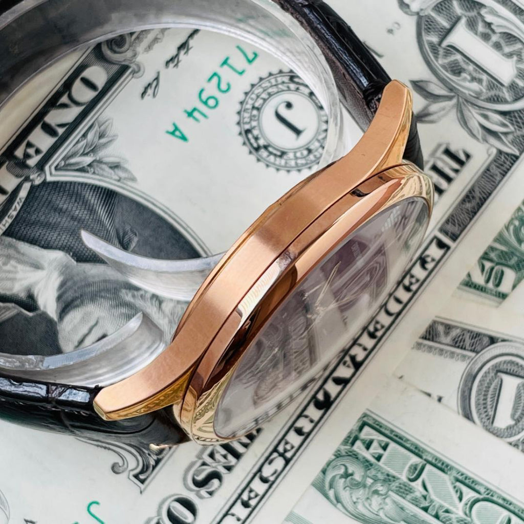 Emporio Armani Classic Chronograph Burgundy Dial Brown Leather Strap Watch For Men - AR1890 Buy Now By Emporio Armani