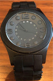 Marc Jacobs Pelly Black Dial Black Silicon Strap Watch for Women - MBM2511 Buy Now By Marc Jacobs