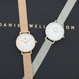 Daniel Wellington Classic Petite Sterling White Dial Silver Mesh Bracelet Watch for Women - DW00100442 Buy Now By Daniel Wellington