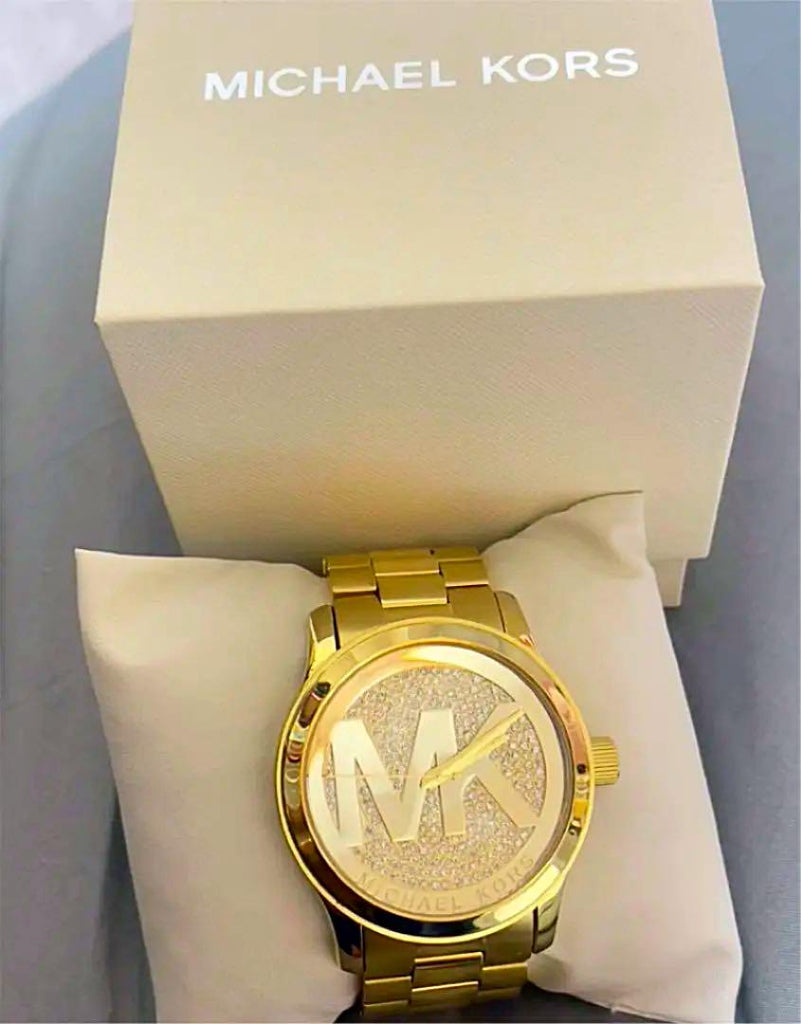 Michael Kors Runway Gold Dial Gold Steel Strap Watch for Women - MK5706 Buy Now By Michael Kors