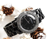 Marc Jacobs Marci Black Dial Black Steel Dial Strap Watch for Women - MBM3193 Buy Now By Marc Jacobs