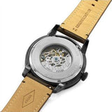 Fossil Townsman Automatic Black Dial Brown Leather Strap Watch for Men - ME3155 Buy Now By Fossil