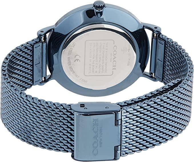 Coach Perry Blue Dial Blue Mesh Bracelet Watch for Women - 14503824 Buy Now By Coach