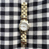 Marc Jacobs Amy Dinky White Dial Gold Steel Strap Watch for Women - MBM3226 Buy Now By Marc Jacobs