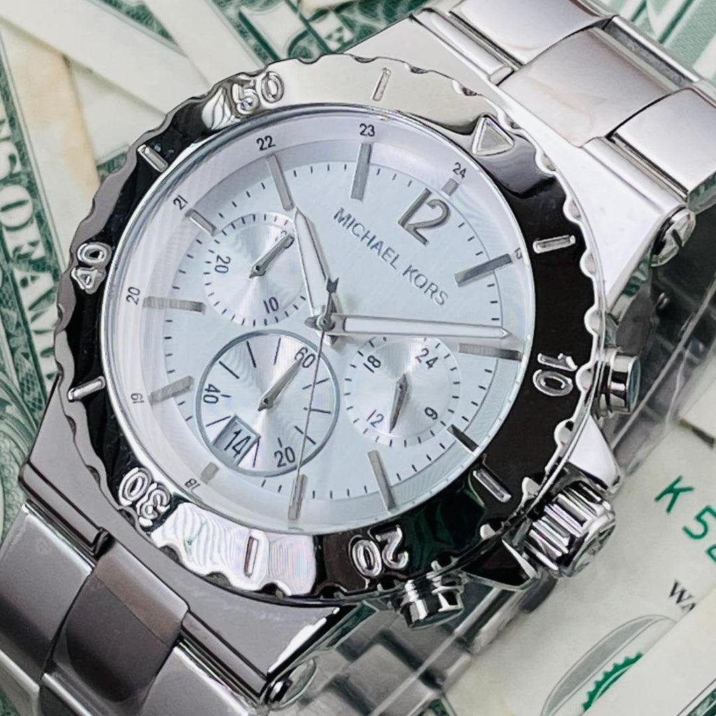 Michael Kors Dylan Silver Dial Silver Steel Strap Watch for Women - MK5312 Buy Now By Michael Kors