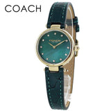 Coach Park Analog Green Dial Green Leather Strap Watch for Women - 14503534 Buy Now By Coach