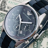 Emporio Armani Sportivo Black Dial Two Tone Ceramic Bracelet Watch For Men - AR5866 Buy Now By Emporio Armani