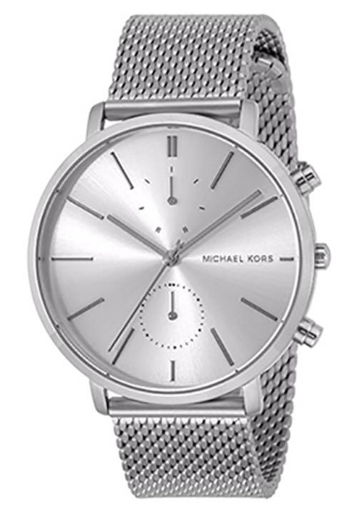 Michael Kors Jaryn Silver Dial Silver Mesh Bracelet Watch for Men - MK8541 Buy Now By Michael Kors