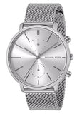 Michael Kors Jaryn Silver Dial Silver Mesh Bracelet Watch for Men - MK8541 Buy Now By Michael Kors
