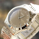 Gucci G Timeless Brown Dial Silver Steel Strap Watch For Men - YA126406 Buy Now By Gucci