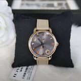 Coach Delancey Grey Dial Brown Leather Strap Watch for Women - 14502797 Buy Now By Coach