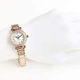 Coach Madison Crystals White Dial Rose Gold Steel Strap Watch For Women - 14502405 Buy Now By Coach