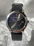 Burberry Heritage Grey Dial Black Leather Strap Watch for Men - BU9024 Buy Now By Burberry