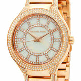 Michael Kors Kerry Mother of Pearl Dial Rose Gold Steel Strap Watch for Women - MK3313 Buy Now By Michael Kors