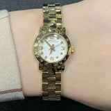 Marc Jacobs Amy Dinky White Dial Gold Steel Strap Watch for Women - MBM3226 Buy Now By Marc Jacobs