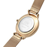 Daniel Wellington Petite Rose Gold Dial Rose Gold Mesh Bracelet Watch For Women - DW00100471 Buy Now By Daniel Wellington