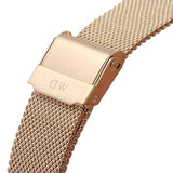 Daniel Wellington Petite Rose Gold Dial Rose Gold Mesh Strap Watch For Women - DW00100472 Buy Now By Daniel Wellington