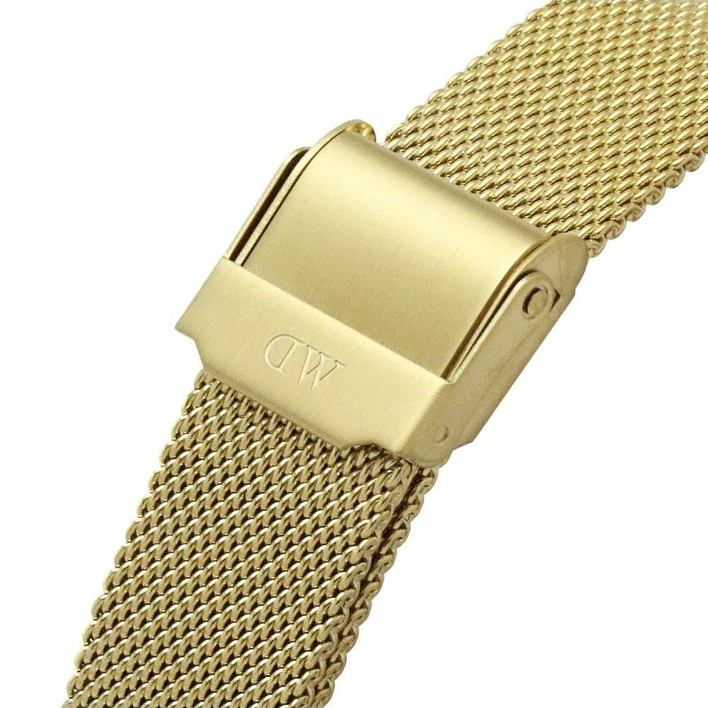 Daniel Wellington Petite Emerald Green Dial Gold Mesh Strap Watch For Women - DW00100481 Buy Now By Daniel Wellington