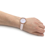 Daniel Wellington Petite Rouge Pink Dial Pink Leather Strap Watch For Women - DW00100511 Buy Now By Daniel Wellington
