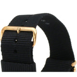 Daniel Wellington Classic Cornwall White Dial Black Nylon Strap Watch For Men - DW00100257 Buy Now By Daniel Wellington