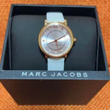 Marc Jacobs Roxy Silver Dial White Leather Strap Watch for Women - MJ1634 Buy Now By Marc Jacobs