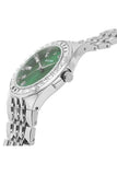Bulova Phantom Classic Baguette Green Dial Silver Steel Strap Watch for Men - 96A253 Buy Now By Bulova