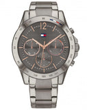 Tommy Hilfiger Haven Chronograph Quartz Grey Dial Grey Steel Strap Watch For Women - 1782196 Buy Now By Tommy Hilfiger