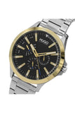 Hugo Boss Professional Black Dial Two Tone Steel Strap Watch for Men - 1513529 Buy Now By Hugo Boss