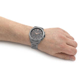 Tommy Hilfiger Lars Chronograph Black Dial Black Steel Strap Watch For Men - 1792061 Buy Now By Tommy Hilfiger