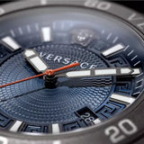 Versace Greca Sport Quartz Black Dial Black Steel Strap Watch For Men - VEZ300621 Buy Now By Versace