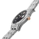 Versace Greca Time Quartz Black Dial Silver Steel Strap Watch For Men - VE3K00322 Buy Now By Versace