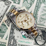Michael Kors Runway Gold Dial Two Tone Steel Strap Watch for Women - MK5137 Buy Now By Michael Kors