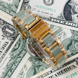 Michael Kors Delray Rose Gold Dial Two Tone Steel Strap Watch for Women - MK4317 Buy Now By Michael Kors