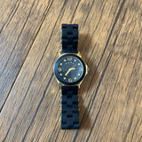 Marc Jacobs Pelly Black Dial Black Silicone Strap Watch for Women - MBM2540 Buy Now By Marc Jacobs