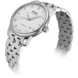 Mido Baroncelli II Automatic White Dial Silver Steel Strap Watch For Men - M8600.4.26.1 Buy Now By Mido