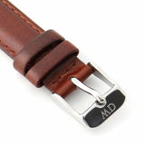 Daniel Wellington Classic Petite St Mawes Black Dial Brown Leather Strap Watch For Women - DW00100181 Buy Now By Daniel Wellington