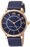 Marc Jacobs Roxy Navy Blue Dial Navy Blue Leather Strap Watch for Women - MJ1539 Buy Now By Marc Jacobs