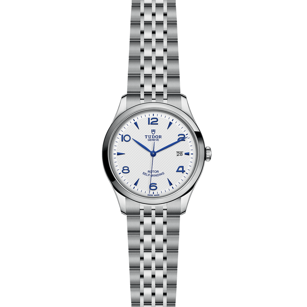 Tudor 1926 Automatic White Dial Silver Steel Strap Watch for Men - M91650-0005 Buy Now By Tudor