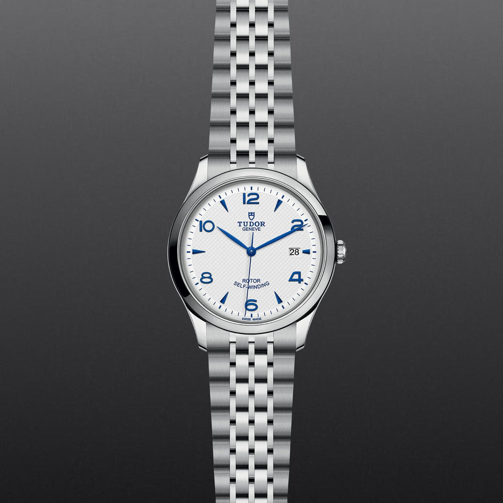 Tudor 1926 Automatic White Dial Silver Steel Strap Watch for Men - M91650-0005 Buy Now By Tudor