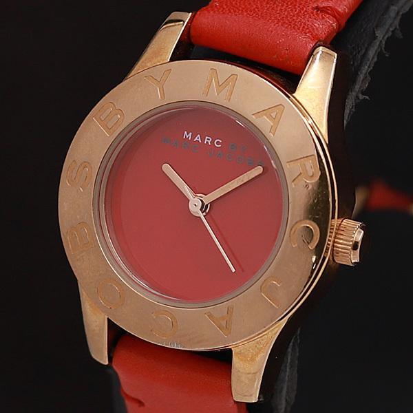 Marc Jacobs Blade Red Dial Red Leather Strap Watch for Women - MBM1204 Buy Now By Marc Jacobs