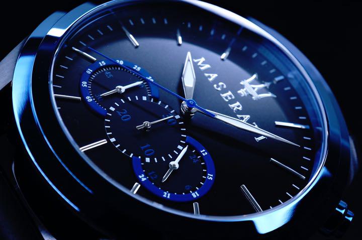 Maserati Traguardo Sports Blue Dial Black Rubber Strap Watch For Men - R8871612006 Buy Now By Maserati