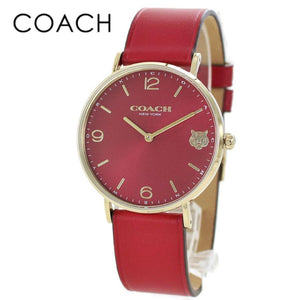 Coach Perry Red Dial Red Leather Strap Watch for Women - 14503867 Buy Now By Coach