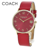 Coach Perry Red Dial Red Leather Strap Watch for Women - 14503867 Buy Now By Coach