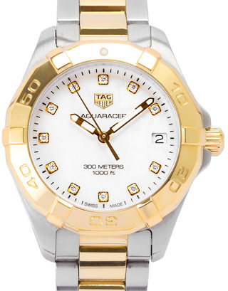 Tag Heuer Aquaracer White Mother of Pearl Dial Watch for Women - WBD1322.BB0320 Buy Now By Tag Heuer