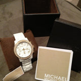 Michael Kors Runway White Dial White Steel Strap Watch for Women - MK5237 Buy Now By Michael Kors