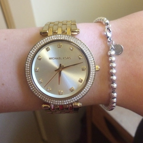 Michael Kors Darci Gold Dial Gold Stainless Steel Strap Watch for Women - MK3216 Buy Now By Michael Kors